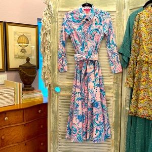 Lilly Pulitzer shirt dress size 2.